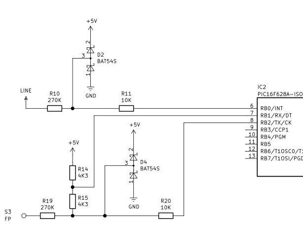 Pilot wire detection schematic