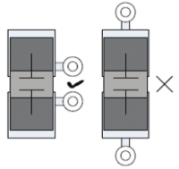 Capacitor routing